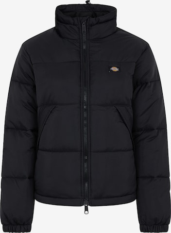 DICKIES Χειμερινό μπουφάν 'Alatna' σε μαύρο: μπροστά