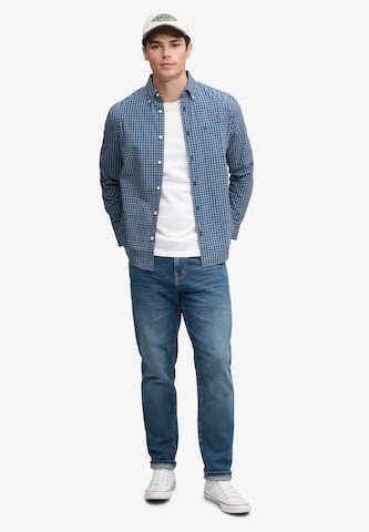 Superdry & Co Comfort fit Overhemd in Blauw