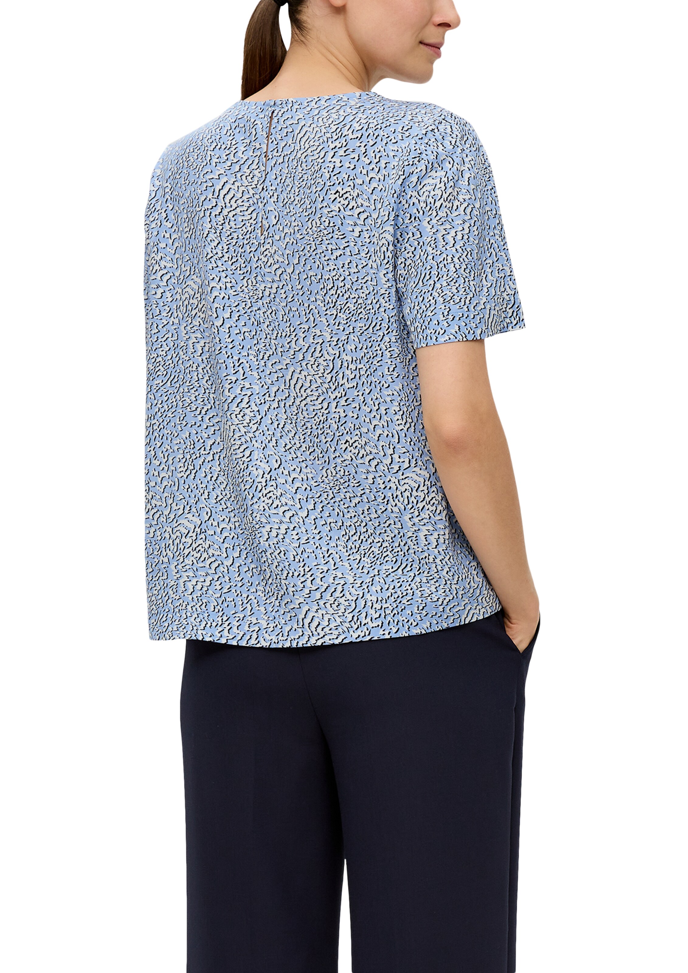 Chemisier s.Oliver BLACK LABEL en bleu