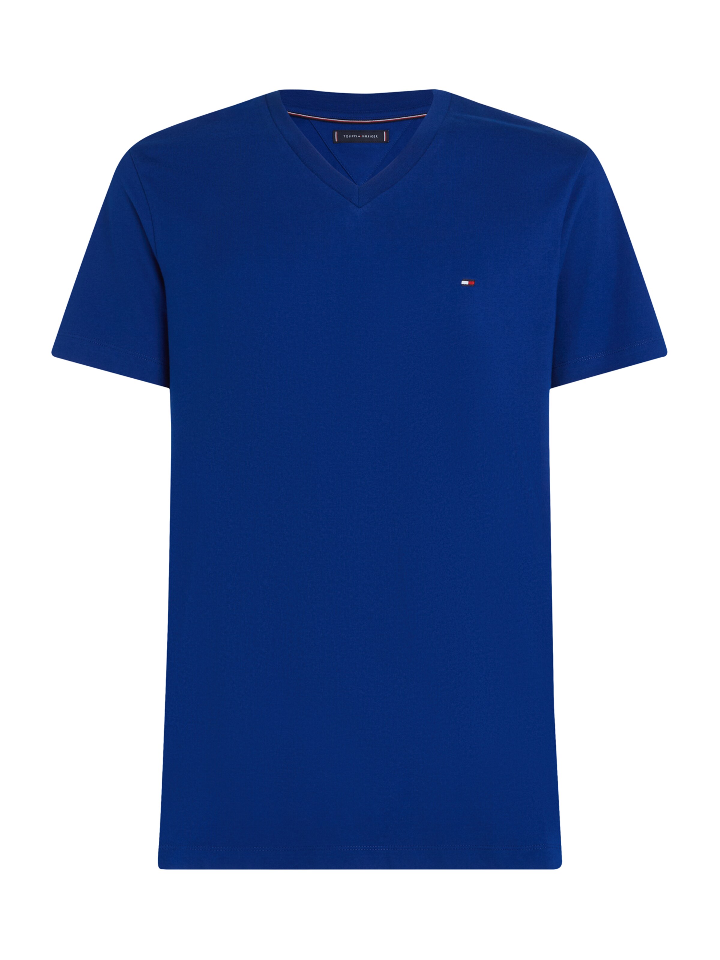 TOMMY HILFIGER Shirt 'ESSENTIAL' in de kleur Blauw, Productweergave