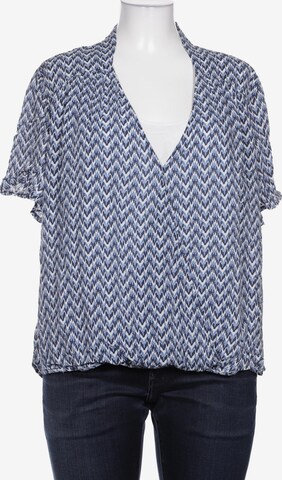 SAMOON Blouse & Tunic in 5XL in Blue: front