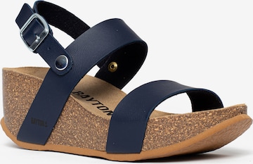 Bayton - Sandalias con hebilla 'Selene' en azul