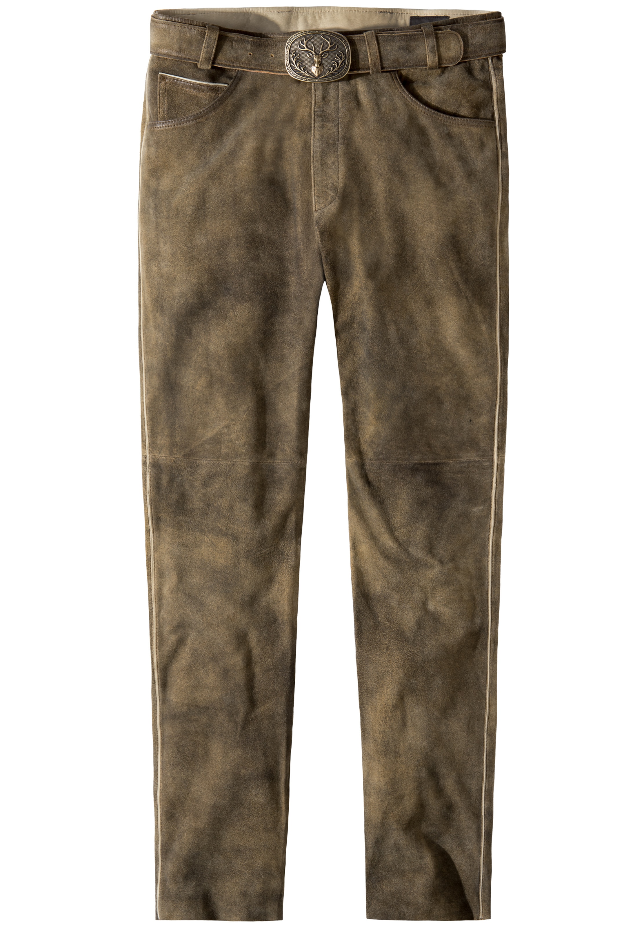 STOCKERPOINT Trachtenhose 'Marlon' in dunkelbraun, Produktansicht