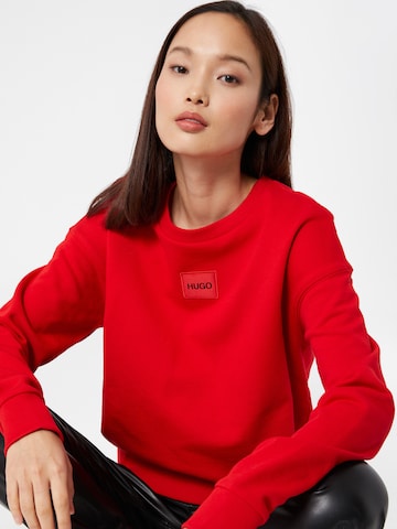 HUGO RedSweater majica 'Nakira' - crvena boja