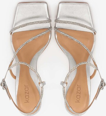 Kazar Sandals in Silver