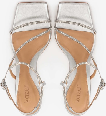 Kazar Sandals in Silver