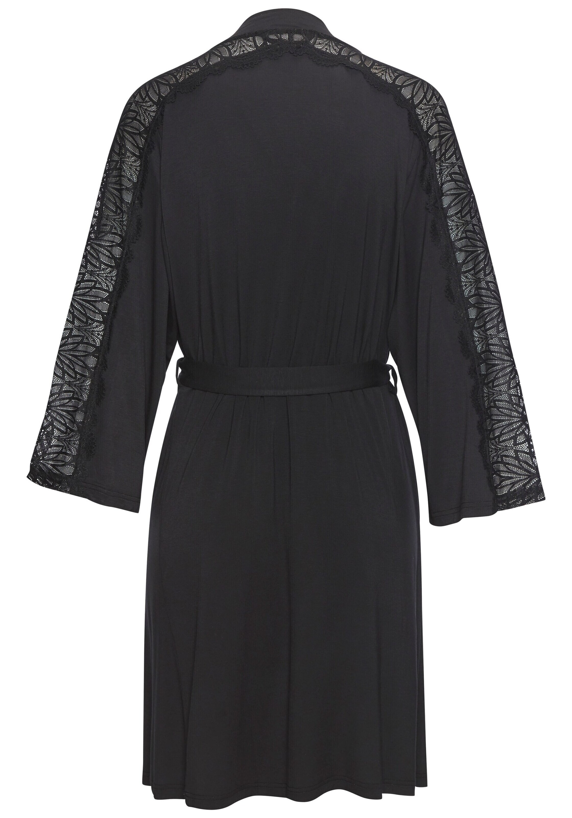 LASCANA Домашний халат в Черный