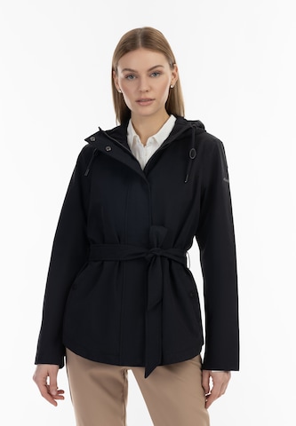 DreiMaster Klassik Weatherproof jacket 'Pryam' in Black: front