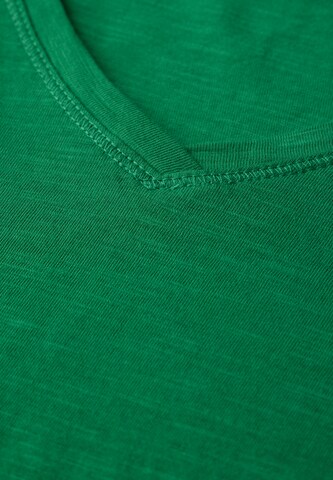 CECIL T-Shirt im Tunika-Look in Grün