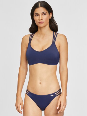 Bruno Banani Bralette Bikini 'Alexa BB' in Blue: front
