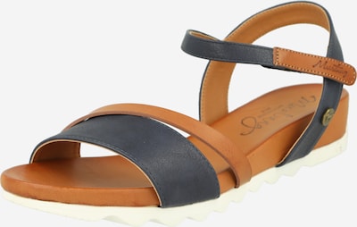MUSTANG Sandále - tmavomodrá / karamelová, Produkt