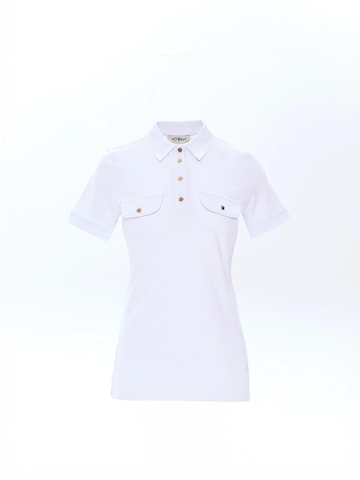 NOWIHT Shirt 'Adrienne' in Wit: voorkant