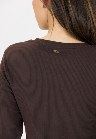 Athlecia Functioneel shirt 'Lankae' in Bruin