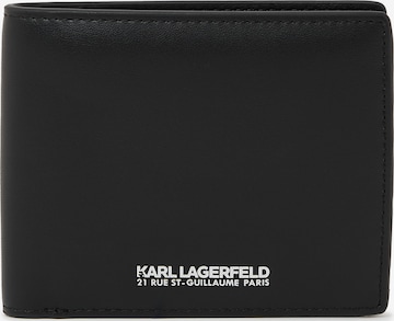 Karl Lagerfeld Kukkaro värissä musta: etupuoli