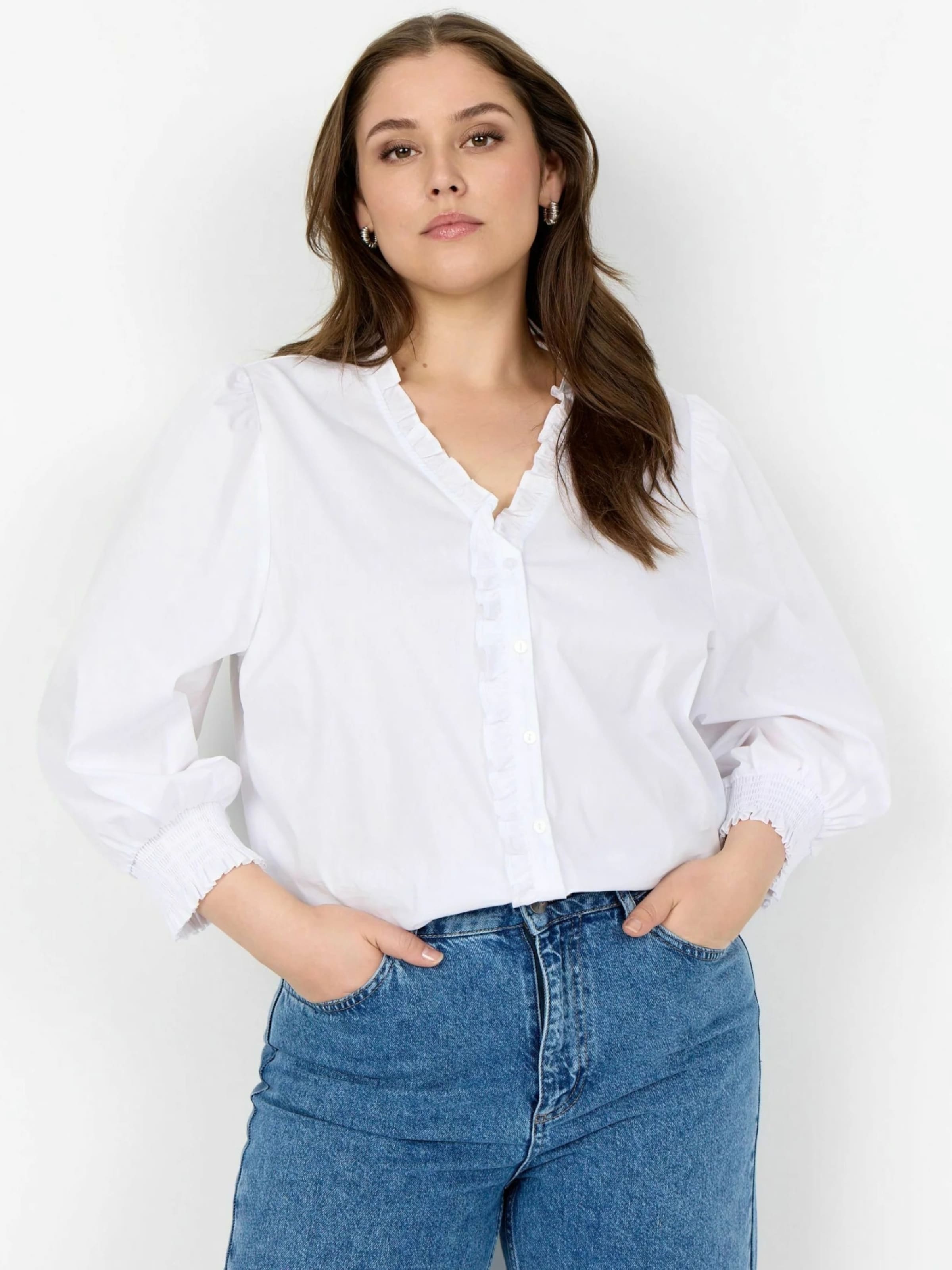 Wasabi Concept Shirt ' WA-SAGA 27 ' in Weiß: Vorderseite