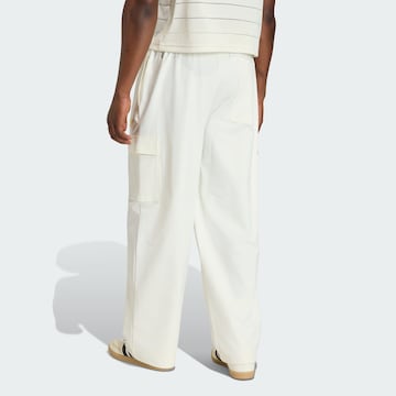 ADIDAS PERFORMANCE Loosefit Cargohose 'Frankreich Rugby 120 Years Crunch' in Weiß