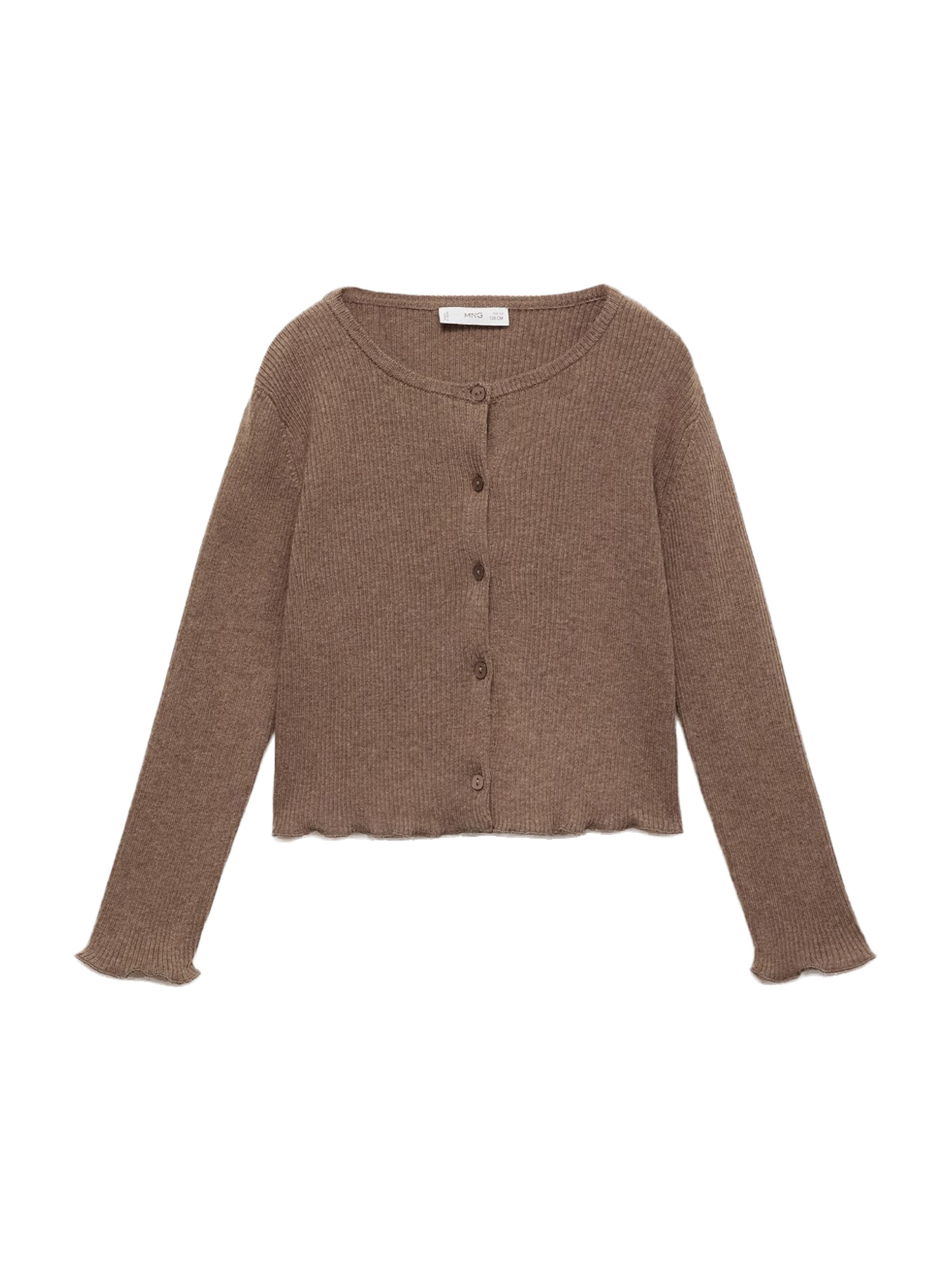 MANGO KIDSKardigan 'LYRA' - smeđa boja: prednji dio