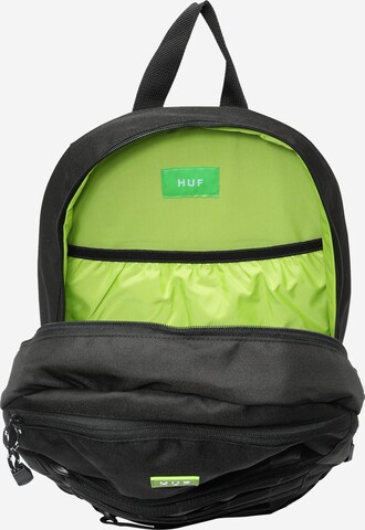 HUF Rucksack 'Mission' in Schwarz