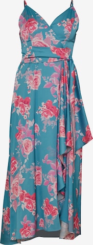 Robe Chi Chi London en bleu : devant