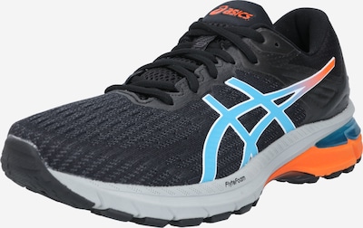 ASICS Chaussure de course 'GT-2000 9 TRAIL' en turquoise / orange clair / noir / blanc, Vue avec produit