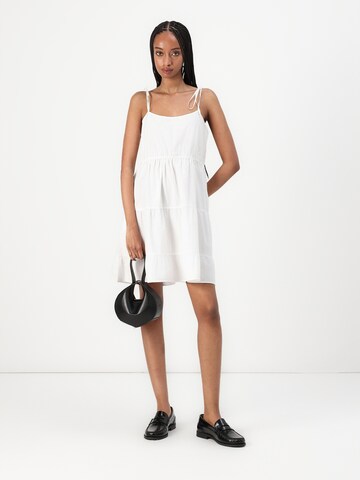 HUGO Kleid 'Karamela-1_B' in Weiß