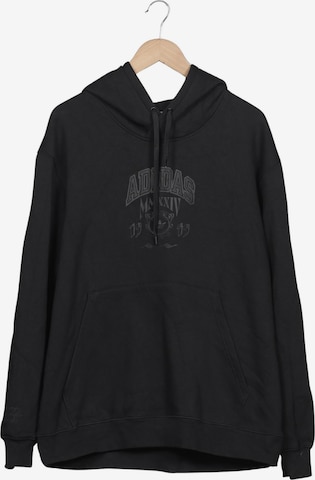 ADIDAS ORIGINALS Kapuzenpullover XL in Schwarz: Vorderseite