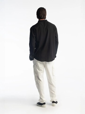 Fit confort Chemise Giesto en noir