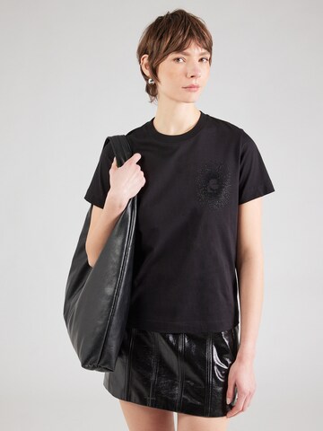 Karl Lagerfeld Shirt 'Kameo' in Black: front