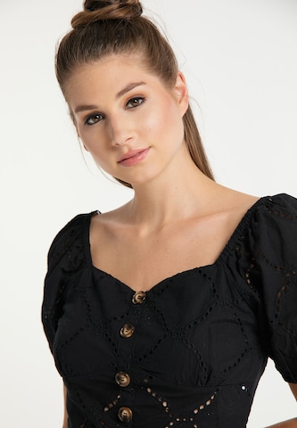 MYMO - Blusa em preto