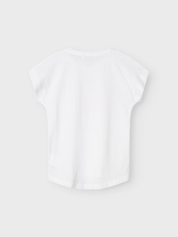 T-Shirt 'VIOLET' NAME IT en blanc