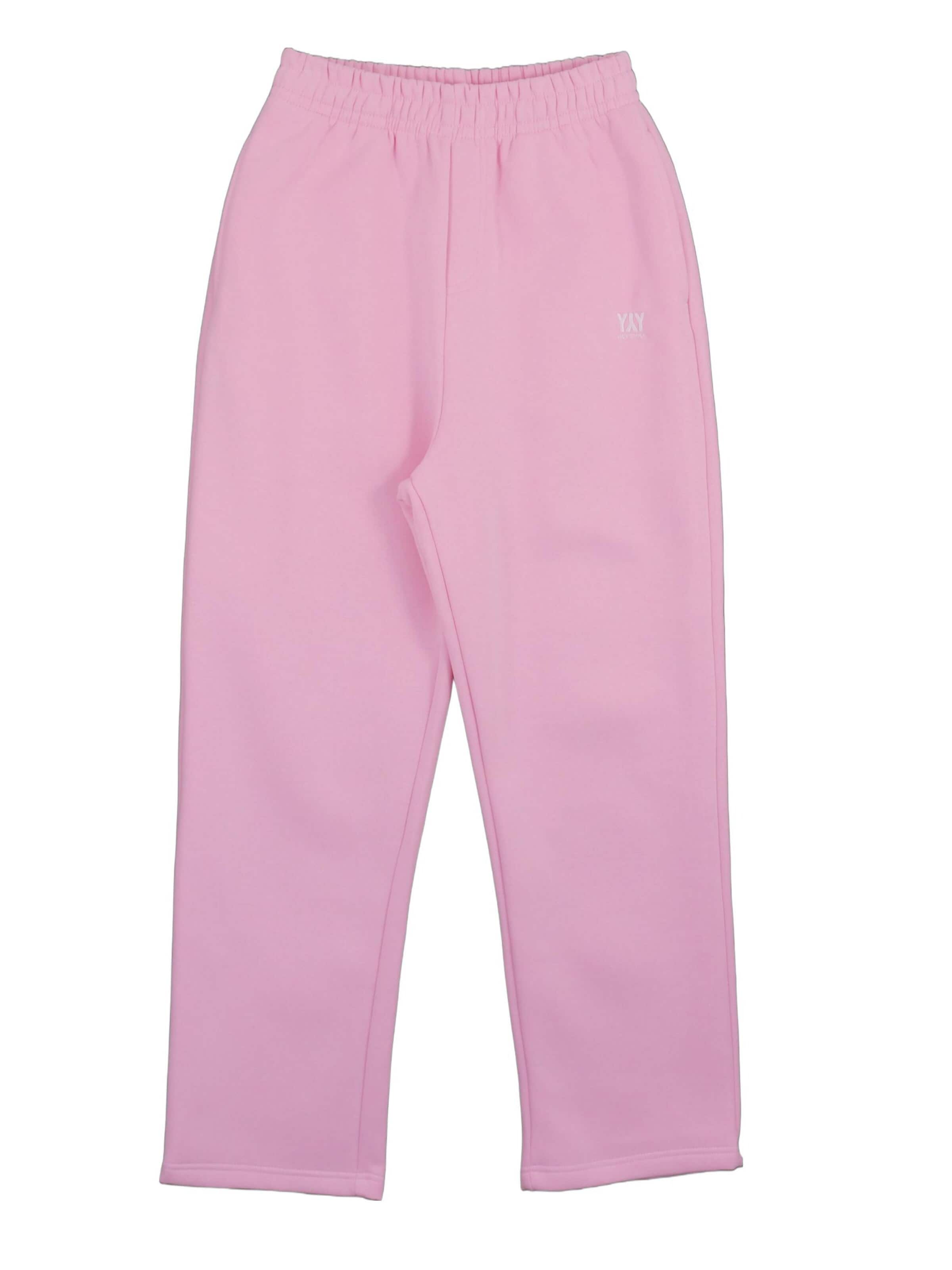 HEFTYKA Loose fit Pants in Pink: front