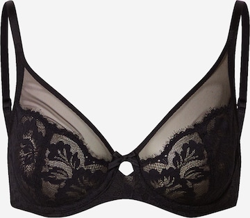 Soutien-gorge Mey en noir : devant