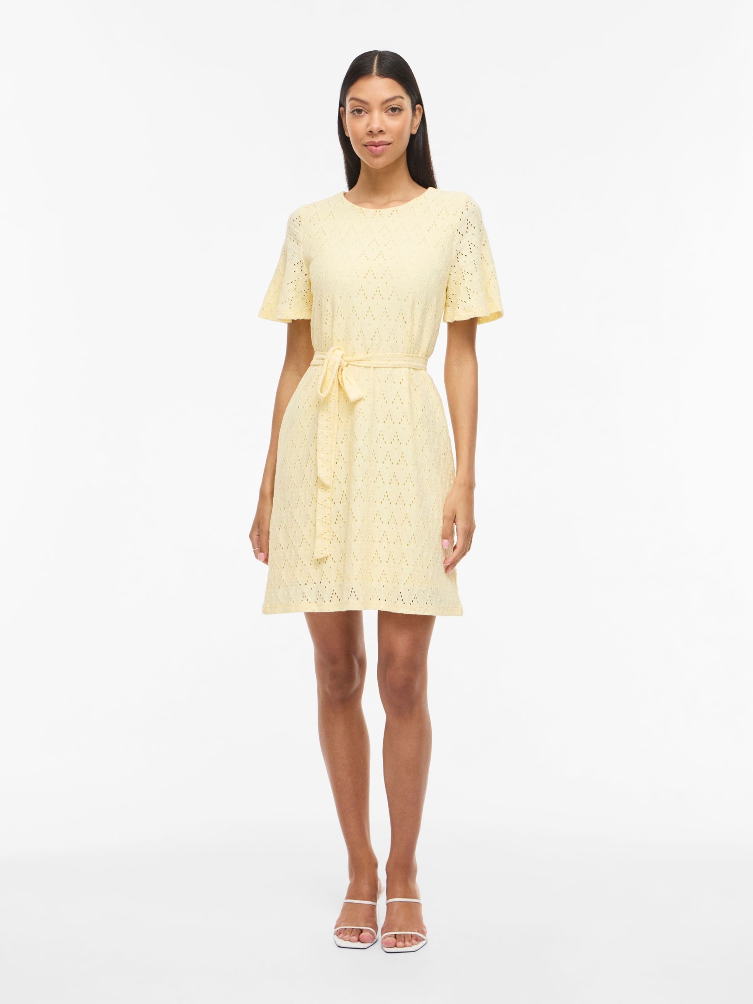 VILA - Vestido 'VIA Malina' en amarillo