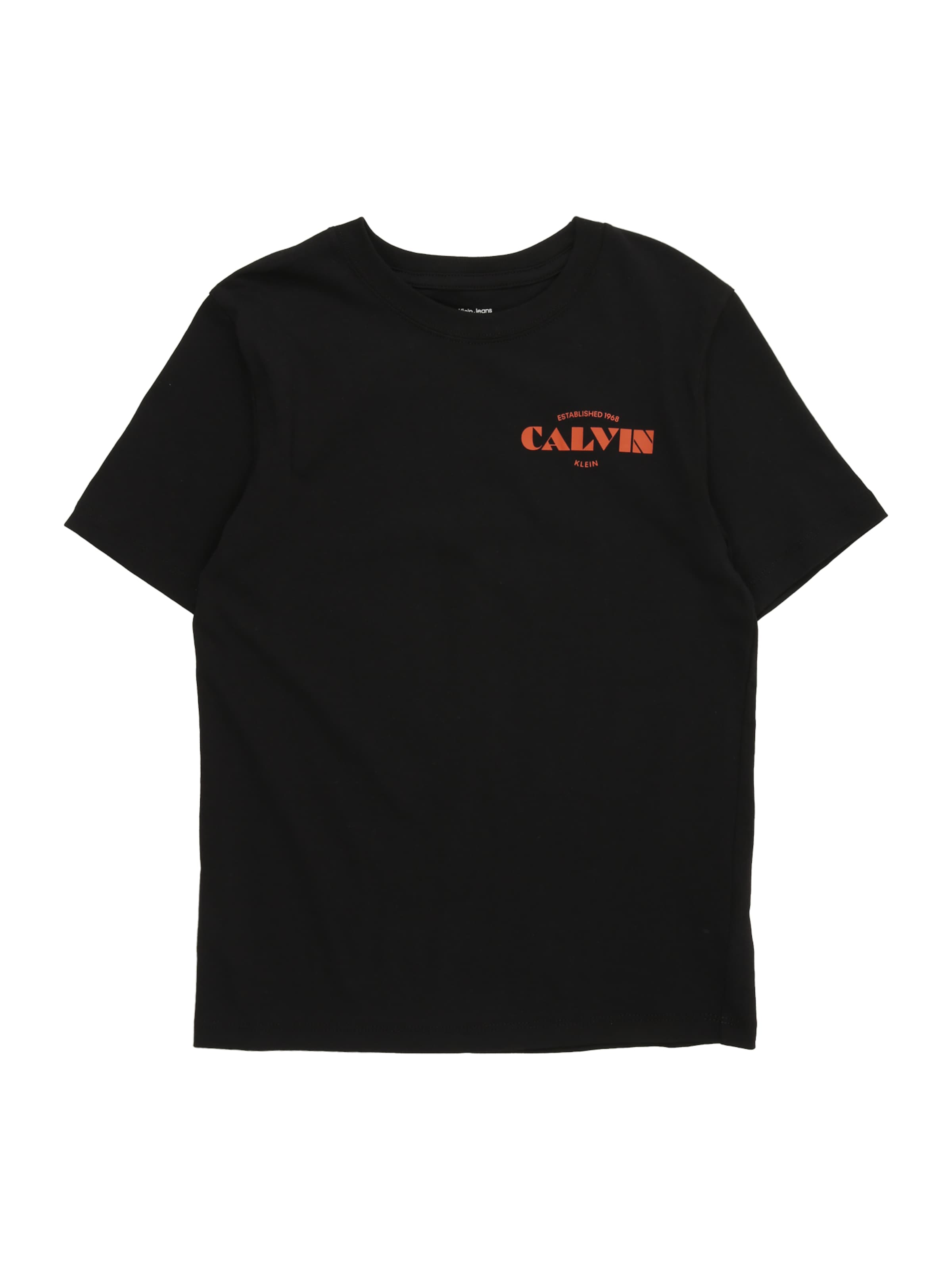 melns Calvin Klein Jeans T-Krekls: no priekšpuses