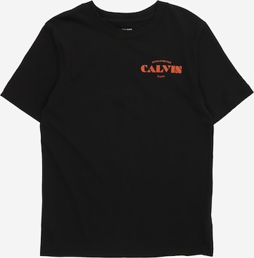 melns Calvin Klein Jeans T-Krekls: no priekšpuses