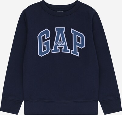 GAP Sweatshirt 'HERITAGE' em navy / azul pombo / azul claro, Vista do produto