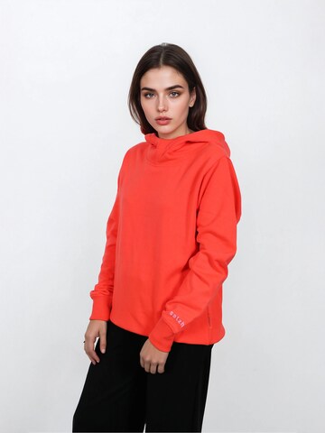 salzhaut Sweatshirt 'Veldomelt' in Oranje