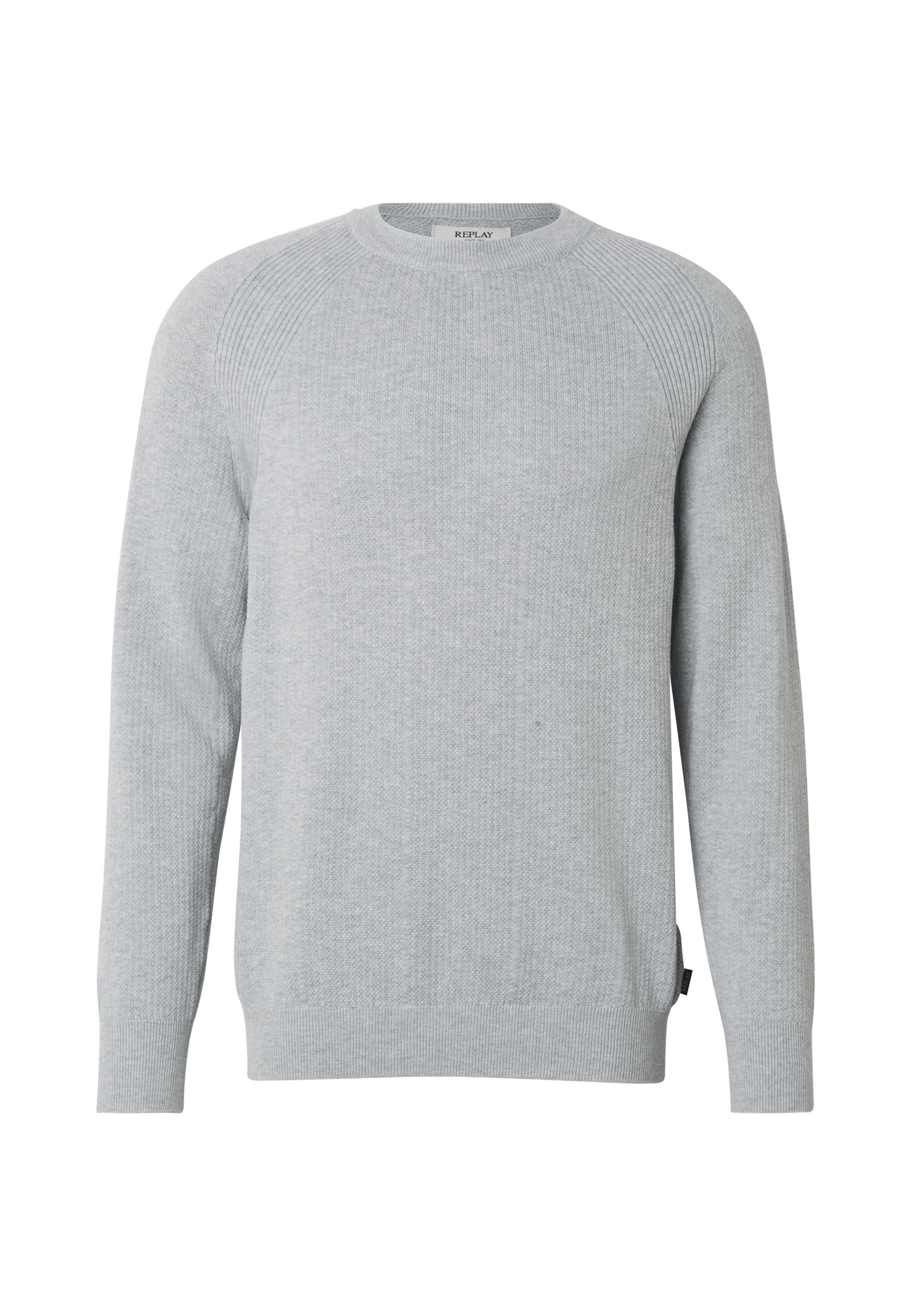 REPLAY Sweater in Grey: front