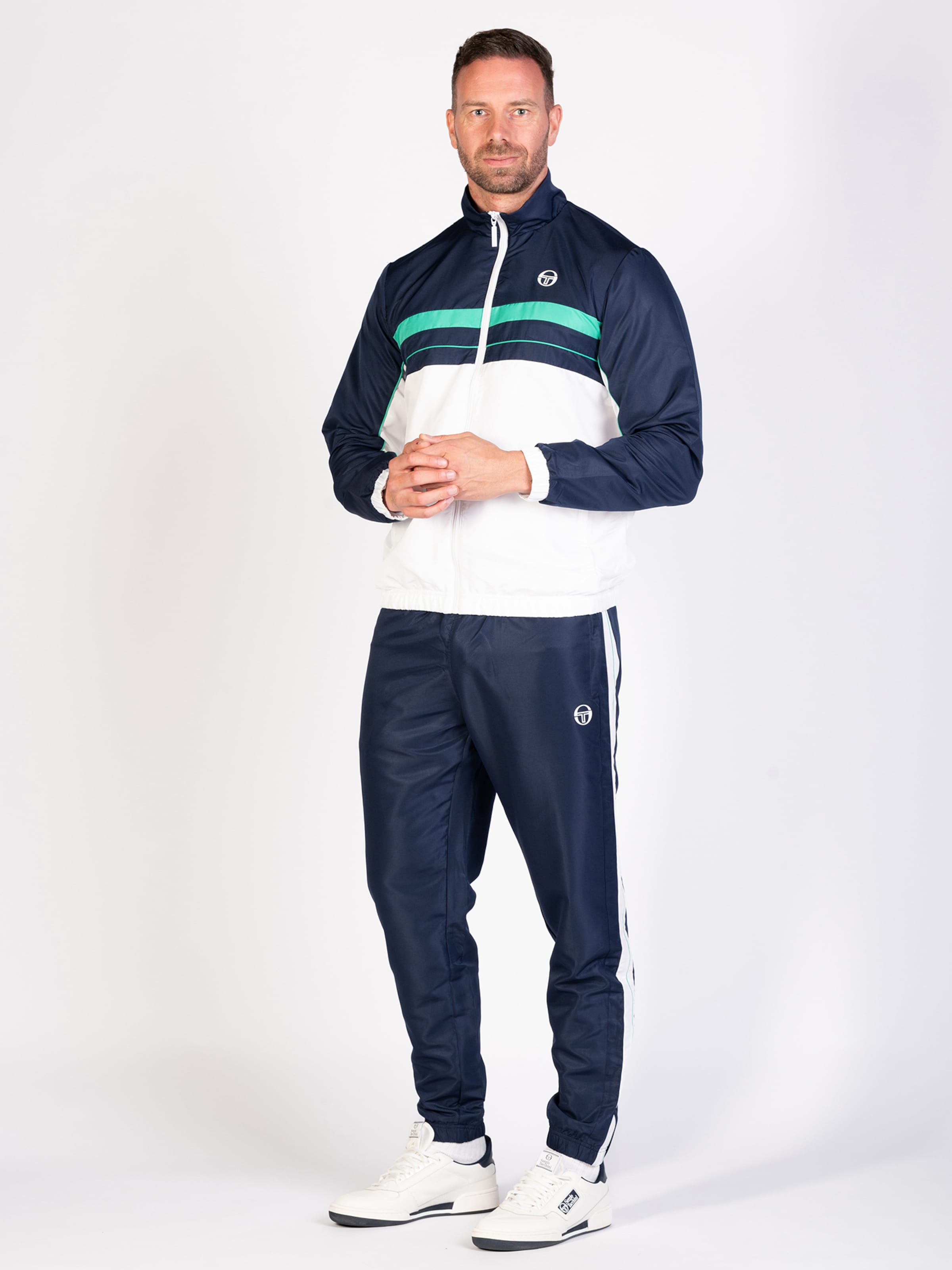 Sergio Tacchini Tracksuit Zelma in White ABOUT YOU