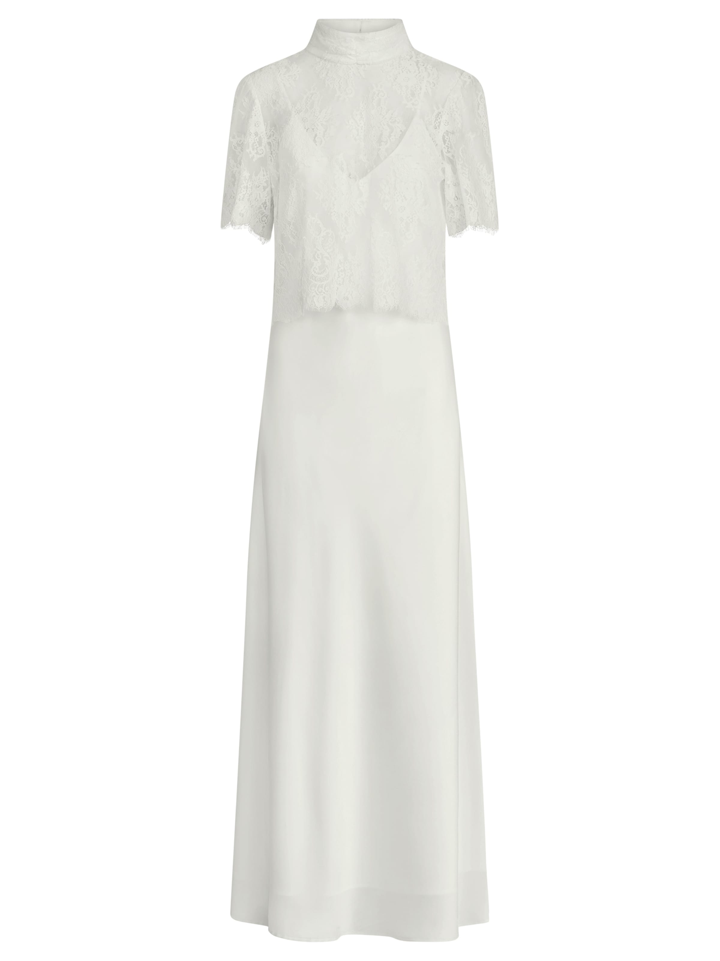 APART Evening Dress in White: front