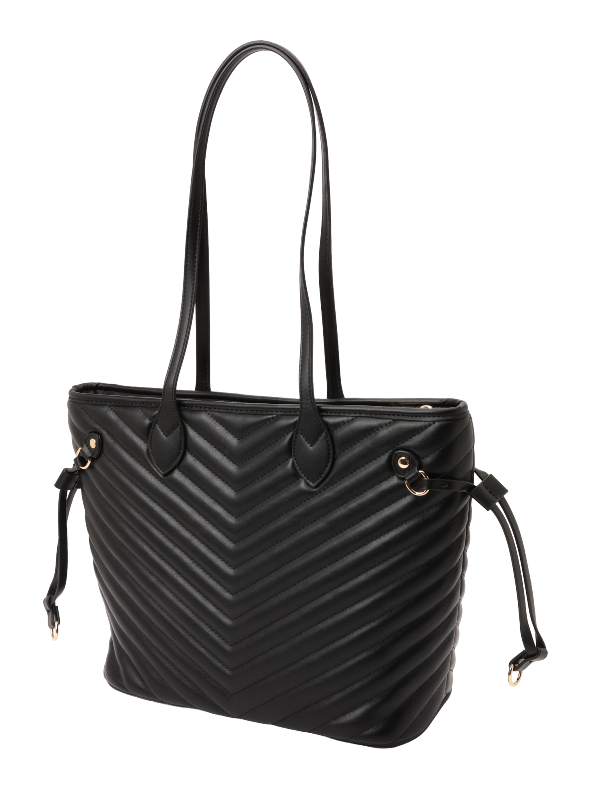 19V69 ITALIA Shopper 'Blagica Gold' in Black: side