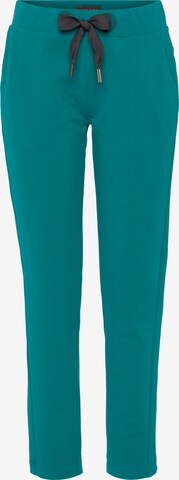 Elbsand Tapered Trousers in Blue: front