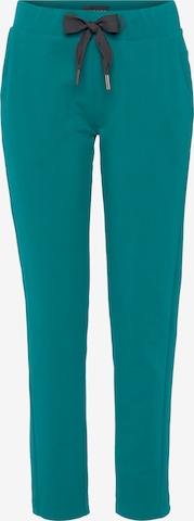 Elbsand Tapered Pants in Blue: front