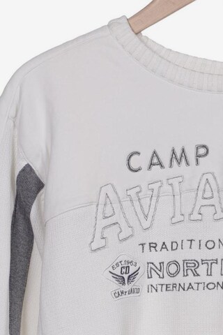 CAMP DAVID Sweater & Cardigan in XXL in White