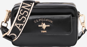 U.S. POLO ASSN. Válltáska 'Heat' - fekete: elől