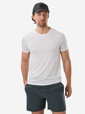 SWEDEMOUNT Functioneel shirt 'Core' in Wit: voorkant