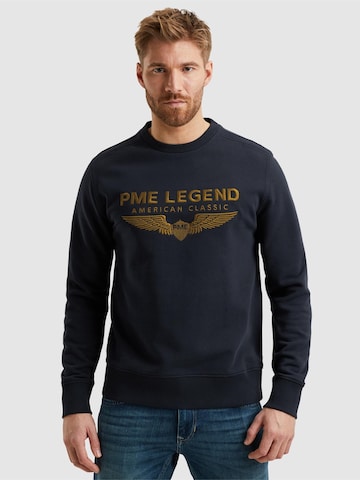 PME Legend Sweatshirt 'Sweatshirt with logo' i blå