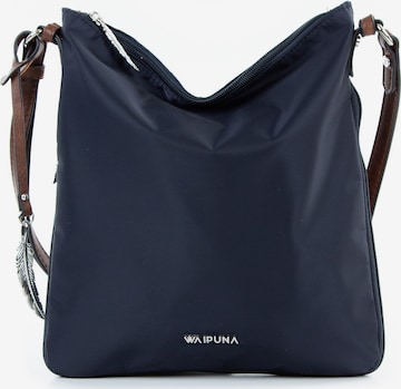 Waipuna Shoulder Bag 'Kanalana' in Blue: front