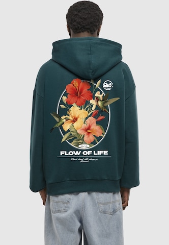 Sweat-shirt 'Flow Of Live' Mister Tee en vert
