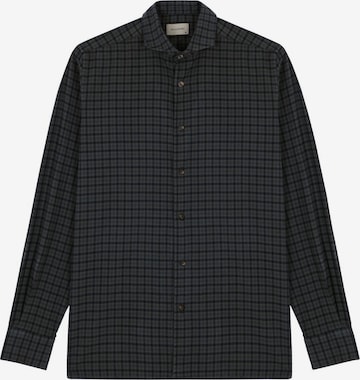 Scalpers Regular fit Button Up Shirt in Green: front
